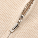 Jameson | 3-teiliges Set Kaschmir-Cardigan, hose & Wildleder-Boots