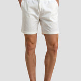 Herren-Shorts in Beige mit Kordelzug – Minimalistischer Komfort