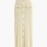 Aviana | Strick-Set mit Blazer und Rock