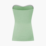 Athena | Elegantes Zweiteiler-Set mit Bustier-Top & Shorts