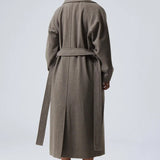 Emilia | Langer Wollmantel im Oversize-Stil Zendoo.de
