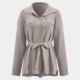 Celina | Stilvolles Strick-Zweiteiler-Set mit Taillengürtel