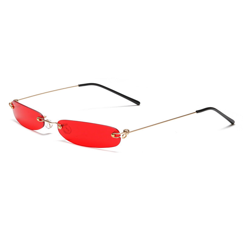 Ava | Minimalistische Randlose Sonnenbrille