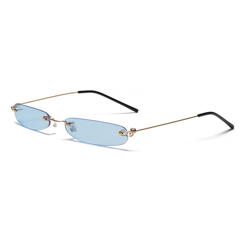 Ava | Minimalistische Randlose Sonnenbrille