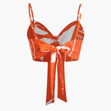 Bailey | Zweiteiler mit Knoten-Top & Bambusprint-Hose