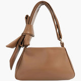 Edith | Minimalistische Leder-Umhängetasche mit Knotengriff