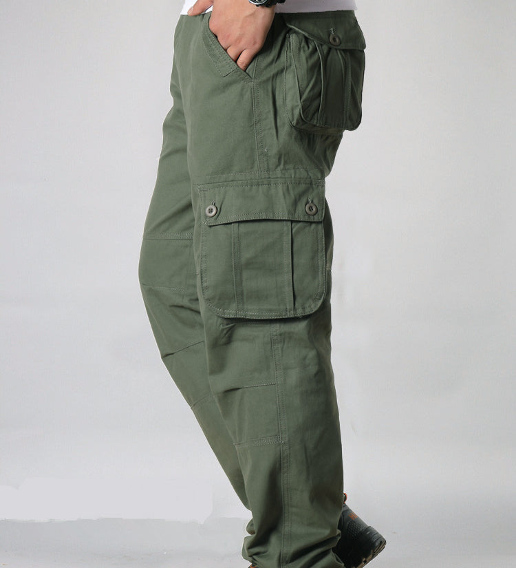 Cargo Hose mit Mehrfachtaschen im lässigen Outdoor-Stil