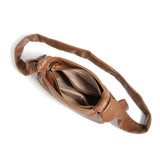 Edith | Minimalistische Leder-Umhängetasche mit Knotengriff