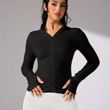 Wilma | Lässige langärmelige Sportjacke für Frauen