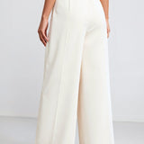 Elegante Damenhose mit weitem Schnitt und Bundfalten