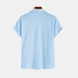 Luftiges Häkelhemd mit Kurzarm