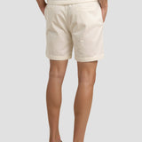 Herren-Shorts in Beige mit Kordelzug – Minimalistischer Komfort
