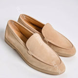 Beigefarbene Loafer – Stilvoll und Vielseitig