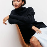 Xandra | Gestrickter Pullover Mit Langem Hals Zendoo.de