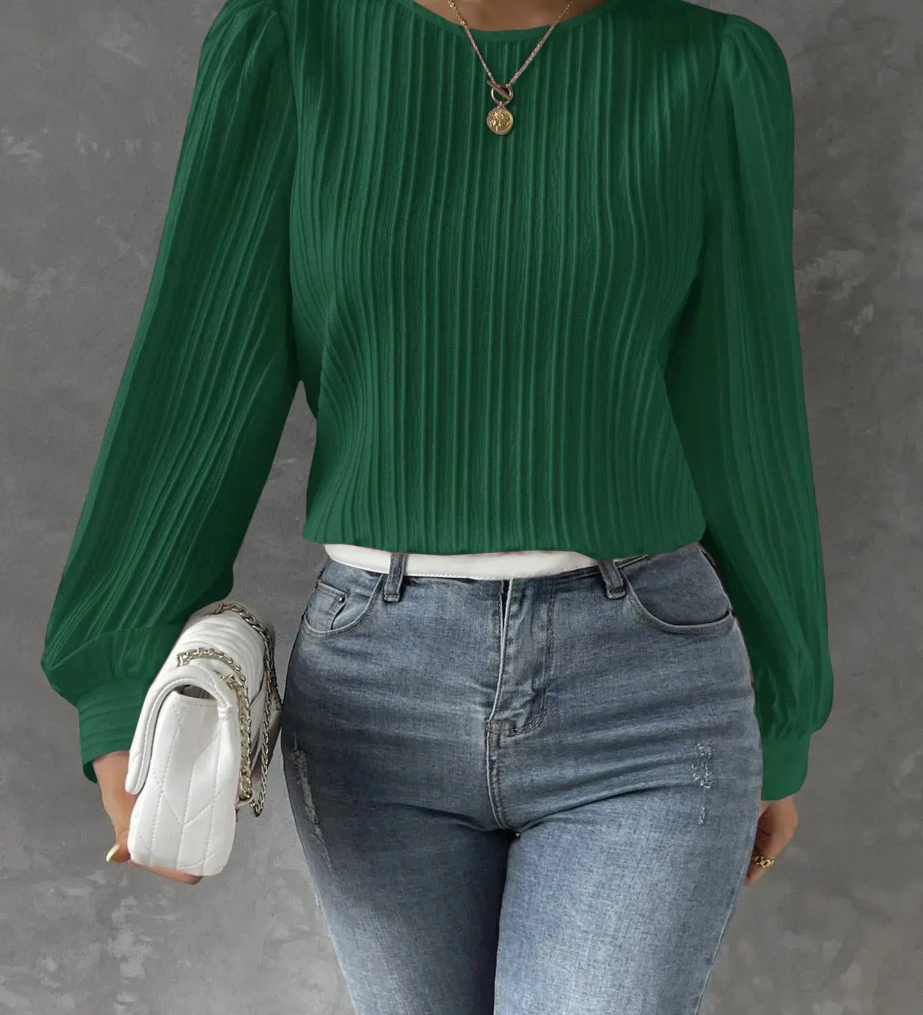 Emma | Zeitlos Elegante Bluse Zendoo.de