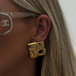 Maya | Glänzende Gold-Ohrringe Zendoo.de