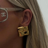 Maya | Glänzende Gold-Ohrringe Zendoo.de