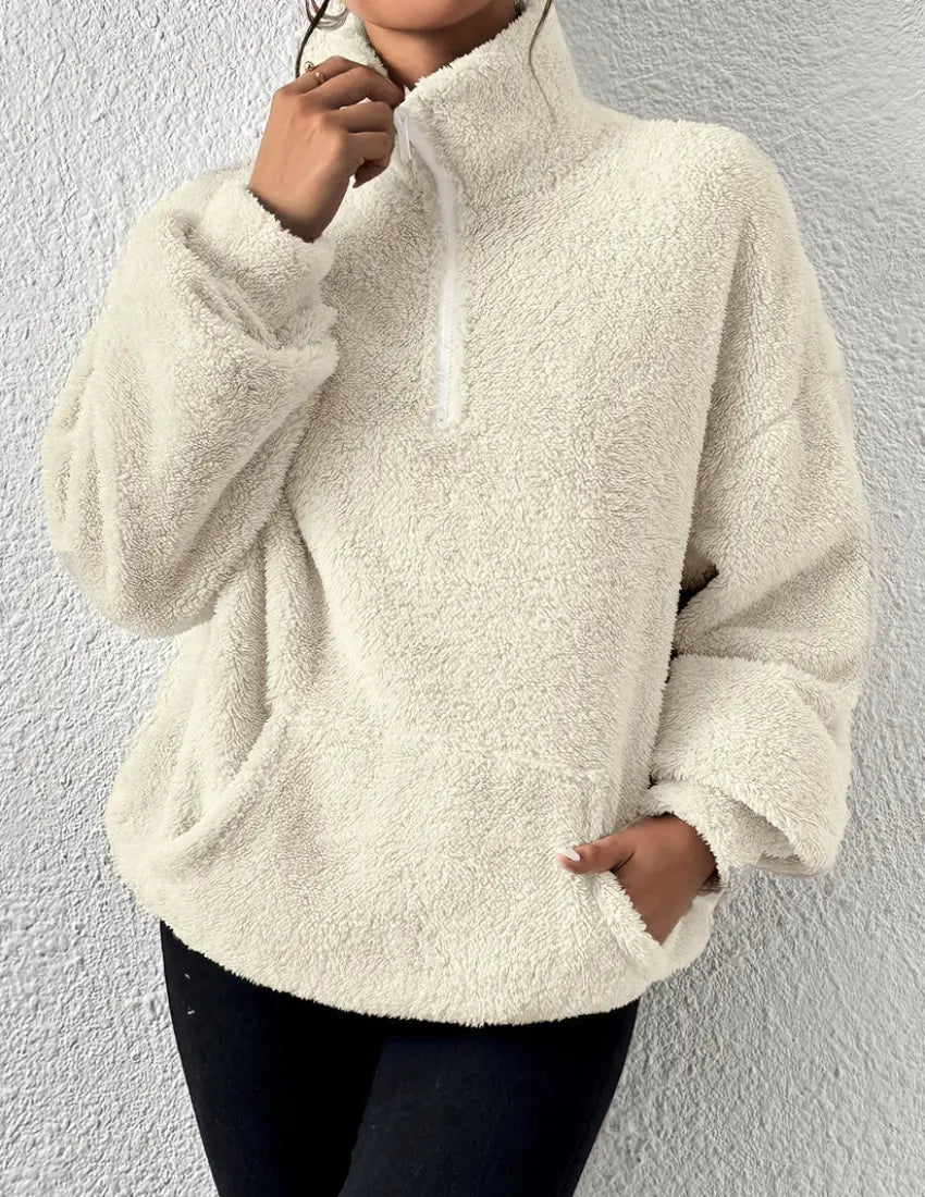 Camilla | Gemütlicher Fleece-Pullover für Damen Zendoo.de