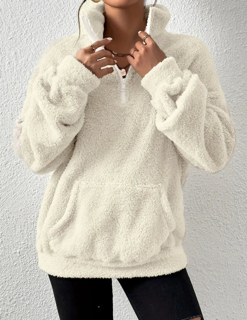 Camilla | Gemütlicher Fleece-Pullover für Damen Zendoo.de
