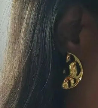 Siena | Elegante Gold-Ohrringe Zendoo.de