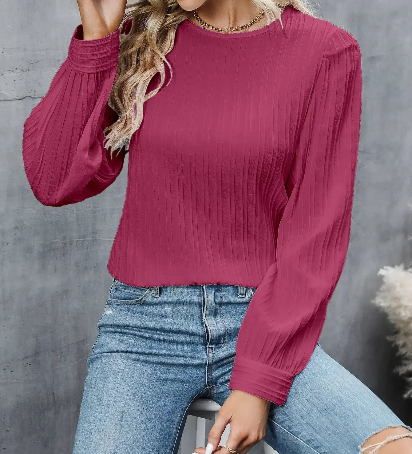 Emma | Zeitlos Elegante Bluse Zendoo.de