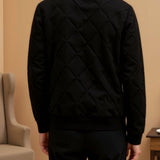 Alessandro | Klassische Herren-Steppjacke in Schwarz