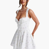 Alessia | Minikleid - Buntes Blumenprint Zendoo.de