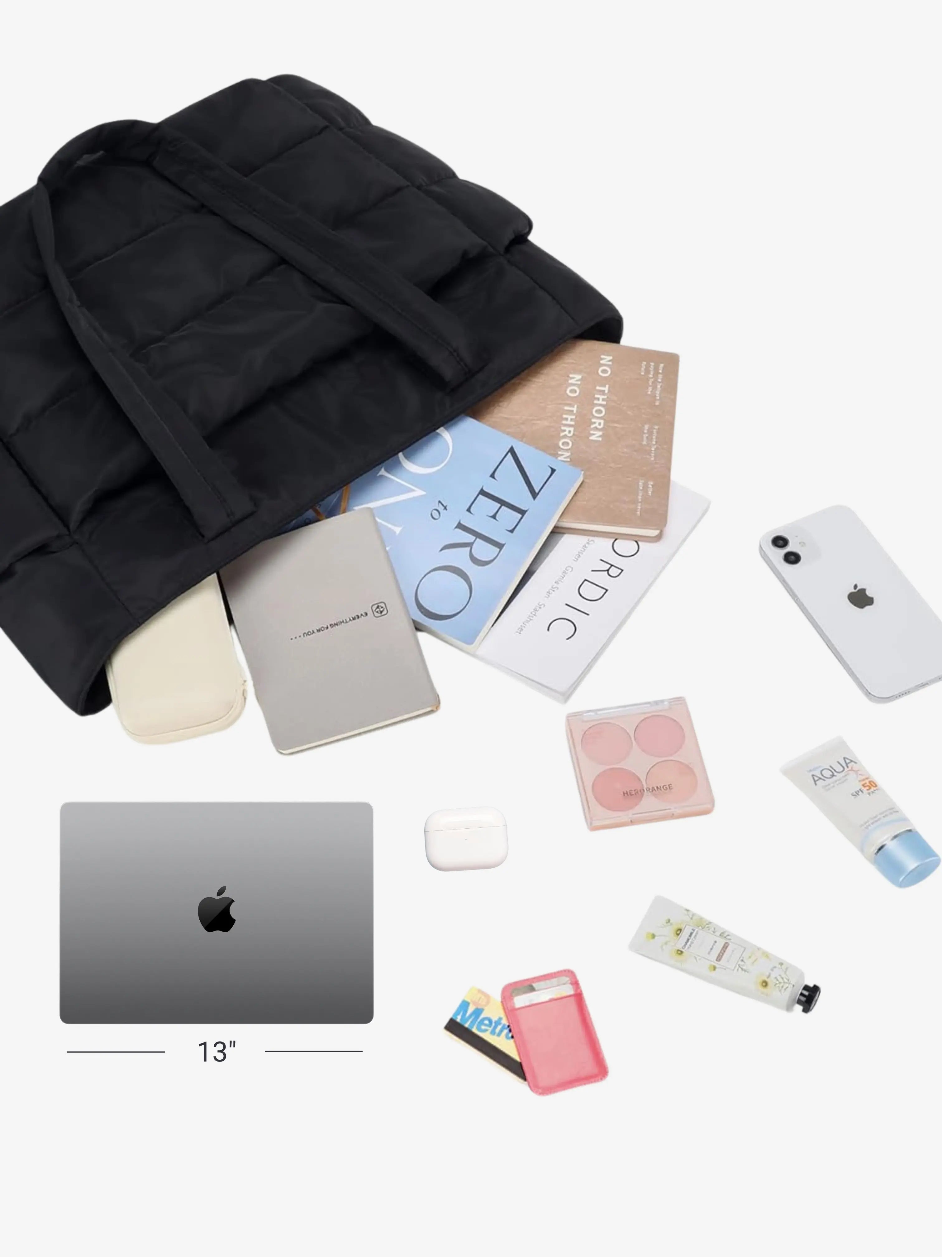 Lily | Puffy Tote Tasche Zendoo.de