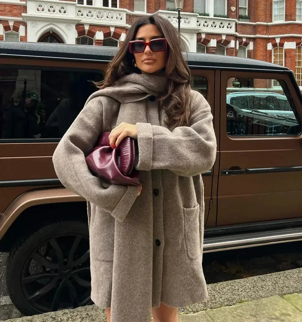 Sia | Unverzichtbarer Wollmantel Zendoo.de