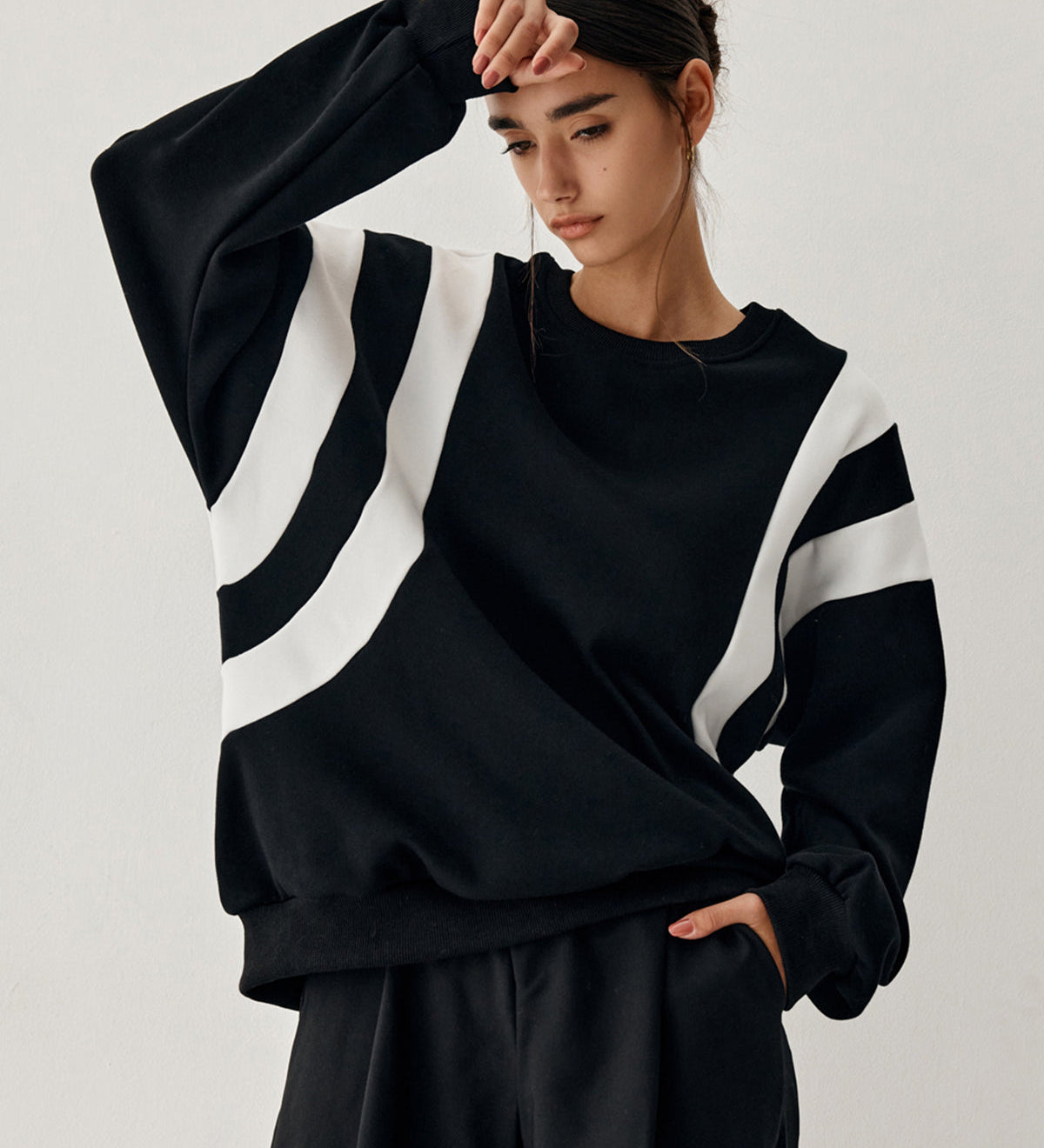 Fay | Seitenstreifen Pullover