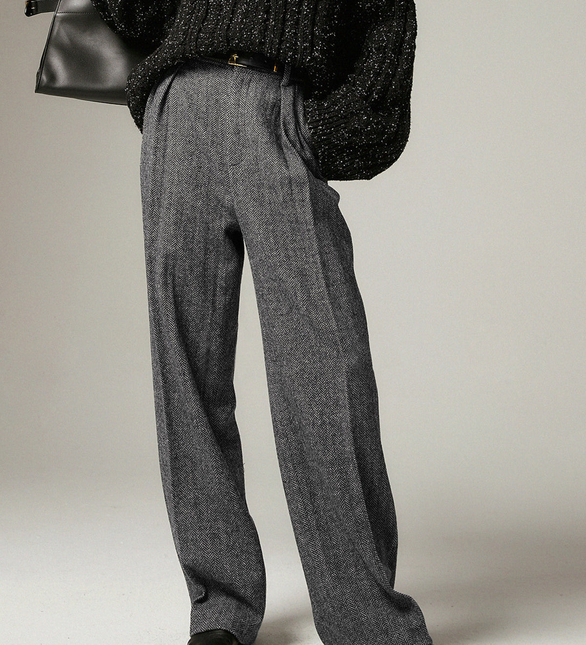 Xenia | Graue Chino Hose Everyday Comfort