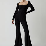 Zarah |  Flare Jumpsuit Trifft Auf Ultimativen Komfort