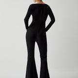 Zarah |  Flare Jumpsuit Trifft Auf Ultimativen Komfort