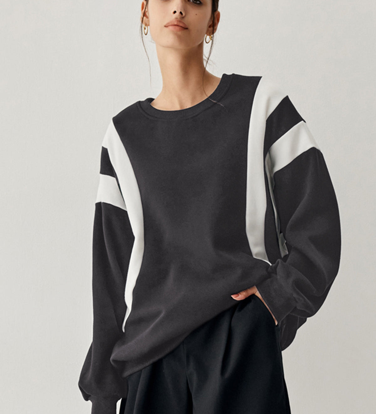 Fay | Seitenstreifen Pullover