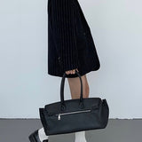 Luise | Klassischer Marineblauer Nadelstreifen Blazer für Damen