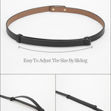 Eleganter Ledergürtel mit goldener Schnalle