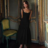 Evelyn | Elegantes Rüschen-Maxikleid für stilvolle Anlässe