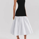 Evelyn | Elegantes Rüschen-Maxikleid für stilvolle Anlässe