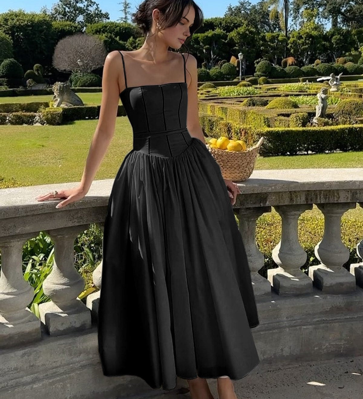 Abigail | Elegantes Midi-Sommerkleid für besondere Anlässe