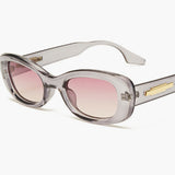 Sarah | Transparente Kristall-Sonnenbrille für Frauen