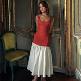 Evelyn | Elegantes Rüschen-Maxikleid für stilvolle Anlässe