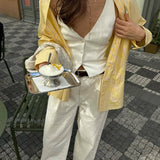 Gestreifte Damenbluse – Klassisch, Zeitlos & Vielseitig kombinierbar