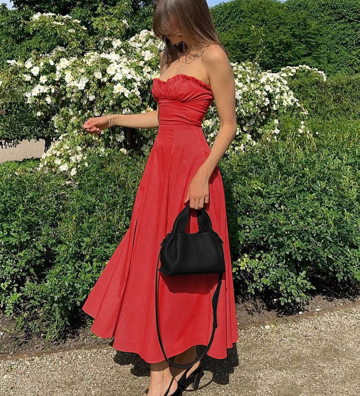 Anneliese | Romantisches Sommerkleid mit Bustier & A-Linie