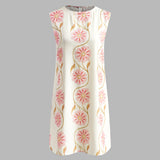 Sommerkleid mit floraler Stickerei – Femininer Boho-Chic