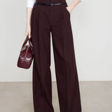 Verena | Bordeaux Chino Elegant Und Bequem
