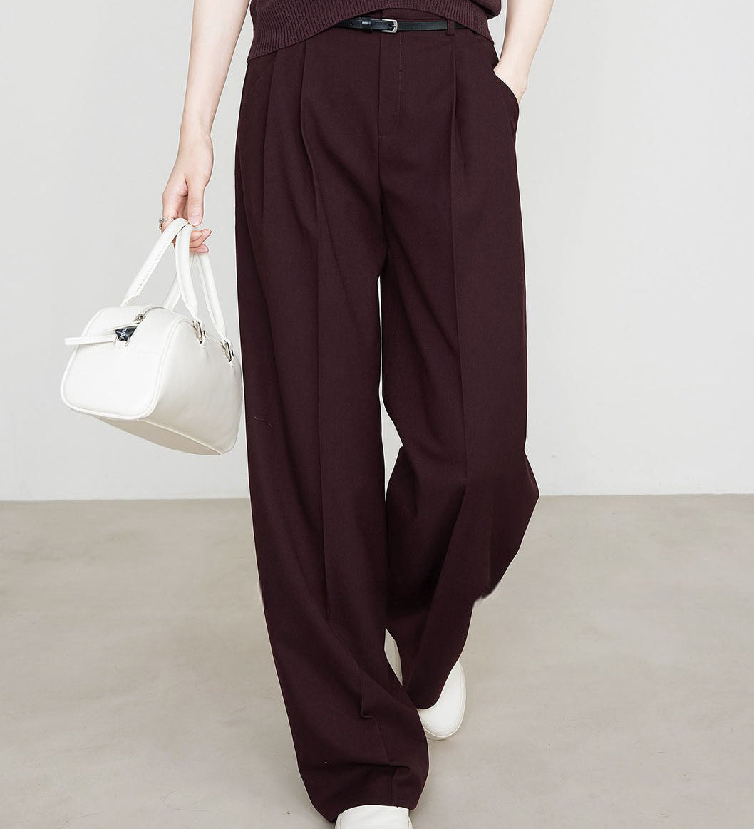 Verena | Bordeaux Chino Elegant Und Bequem