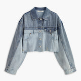 Mila | Cropped Jeansjacke – Der perfekte Mix aus Lässigkeit und Stil