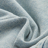 Leona | Cropped Denim Bikerjacke – Für einen rebellischen und stilvollen Look