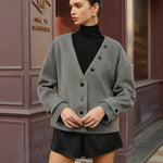 Elin |  Wollmantel mit doppelter Knopfreihe und Quasten Zendoo.de