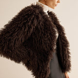 Trendige Kunstfelljacke mit Teddyfell-Optik – Kuschelig & Stylisch